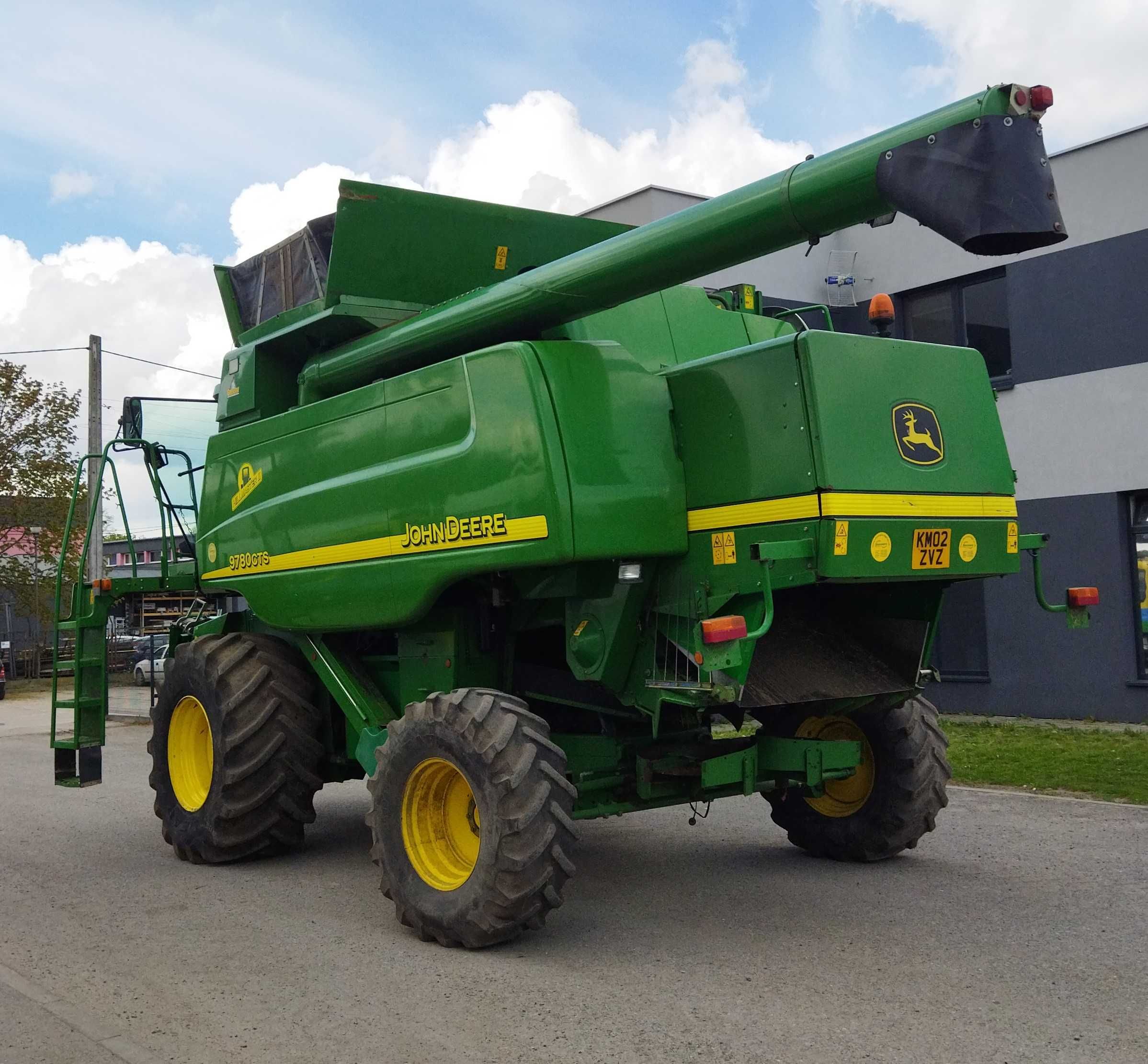 Kombajn John Deere 9780 CTS HM heder wózek