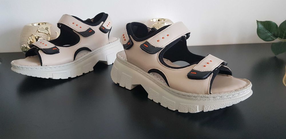 Sandały damskie Artiker skóra, sportowe, platforma rozm 37,38,39,40,41