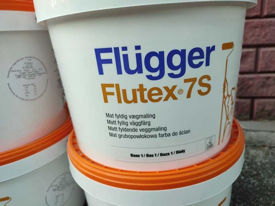 Flugger Floutex -7S Farba satyn. 72,8 l OKAZJA !!