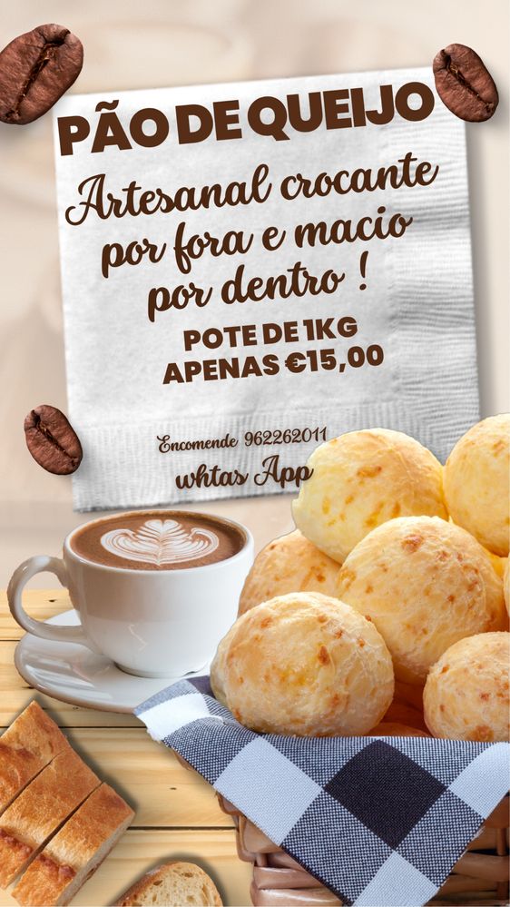 Vendo Pão de queijo, brigadeiros , bolos e brownie