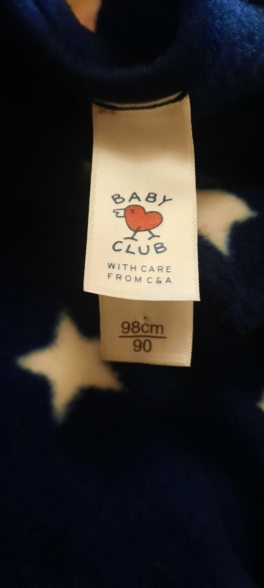 Baby club мягкий флисовый конверт-человечек, длина 90см