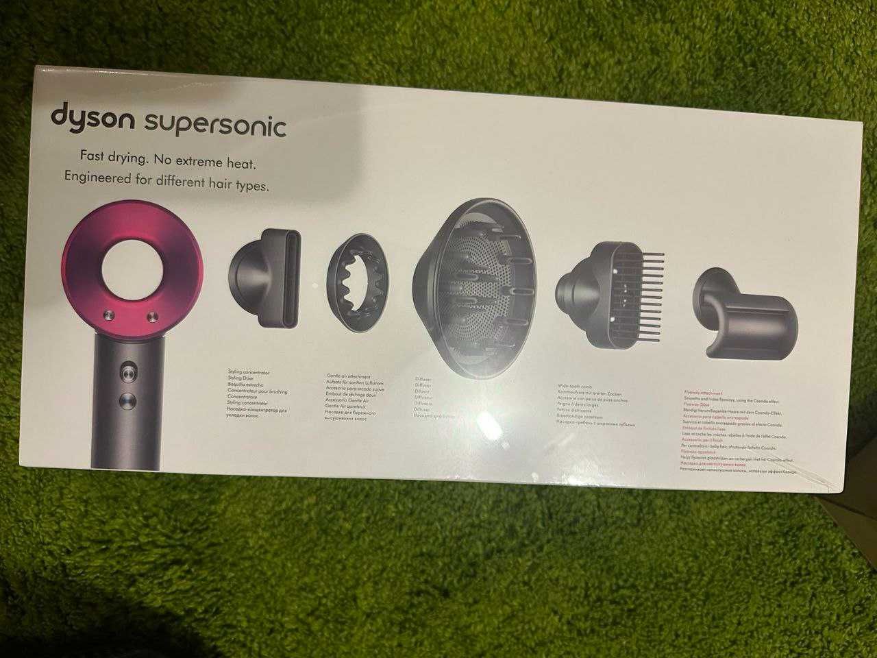 Дайсон Фен Dyson Supersonic HD 07 Колір Рожевий 5 насадок