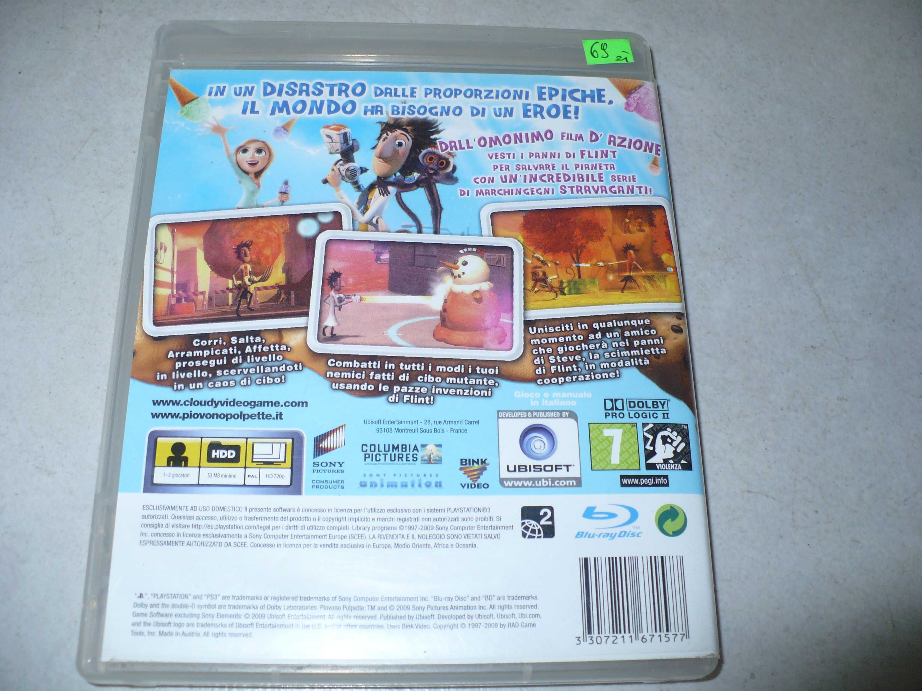 Na Ps3,,Klopsiki i inne zjawiska pogodowe''