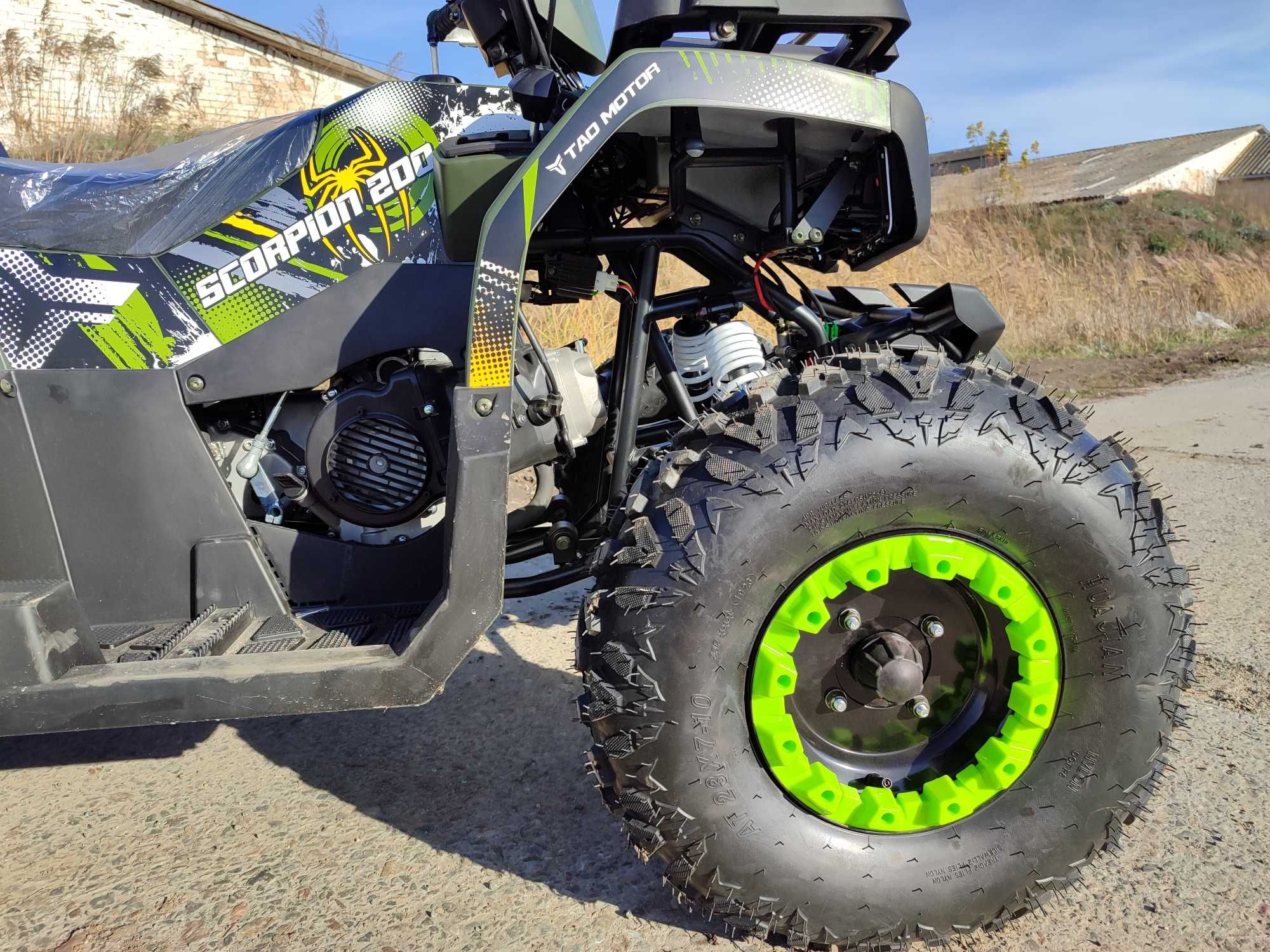 Квадроцикл с доставкой Comman Scorpion 200cc с лебедкой