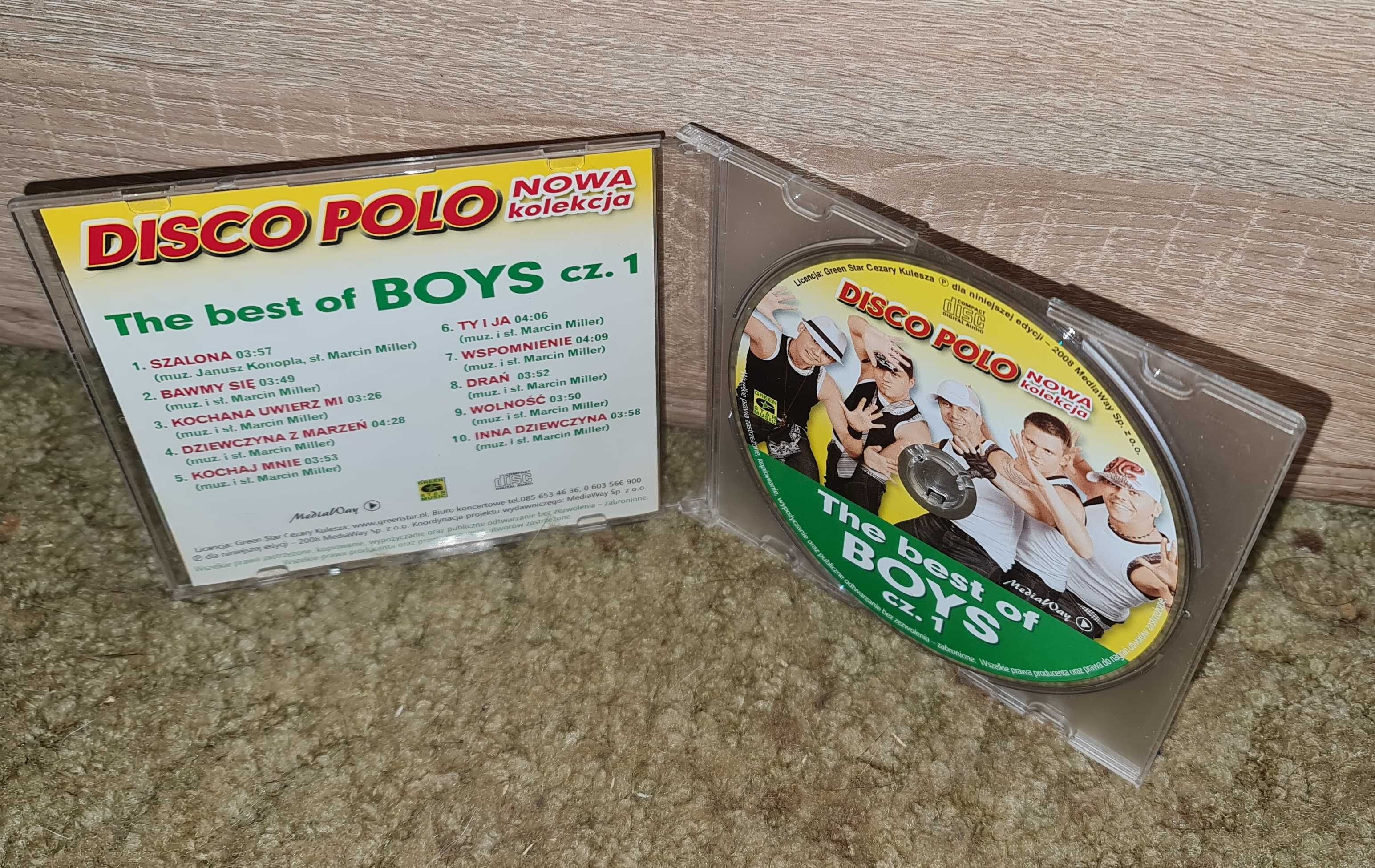 Disco Polo NOowa Kolekcja / The Best Of Boys CZ.1 / CD / BDB+ /