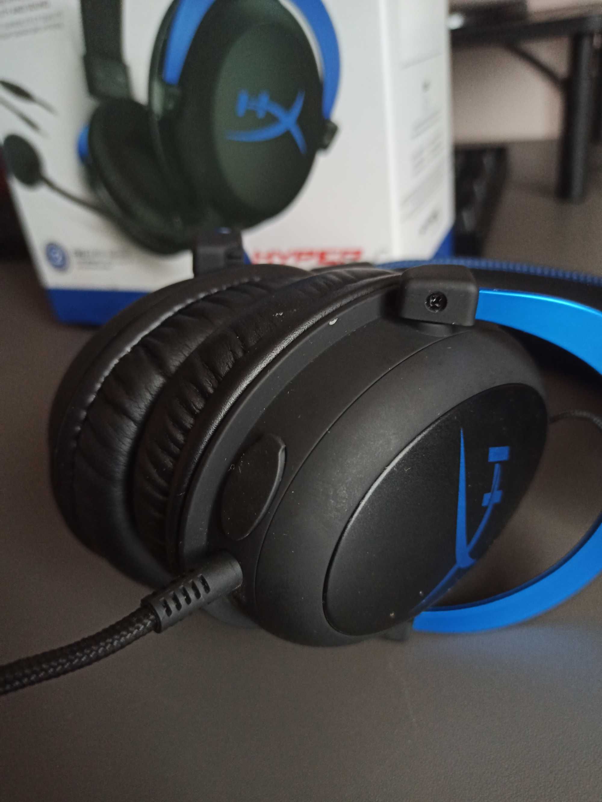 Słuchawki gamingowe HYPERX Cloud Play Station 5 |  PS4  | komputer PC