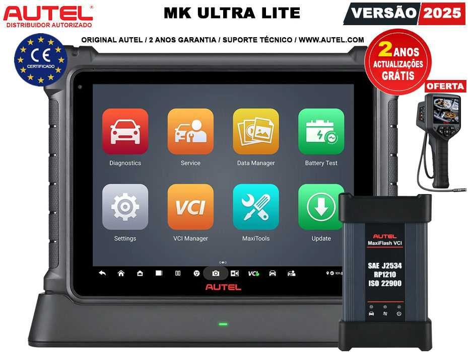 Autel MaxiCom Ultra Lite Maq Diagnostico  (Prog Online) J2534 (NOVO)