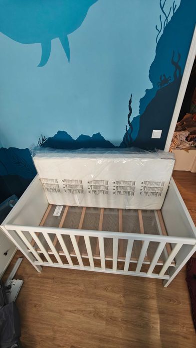 Berço + Colchão IKEA