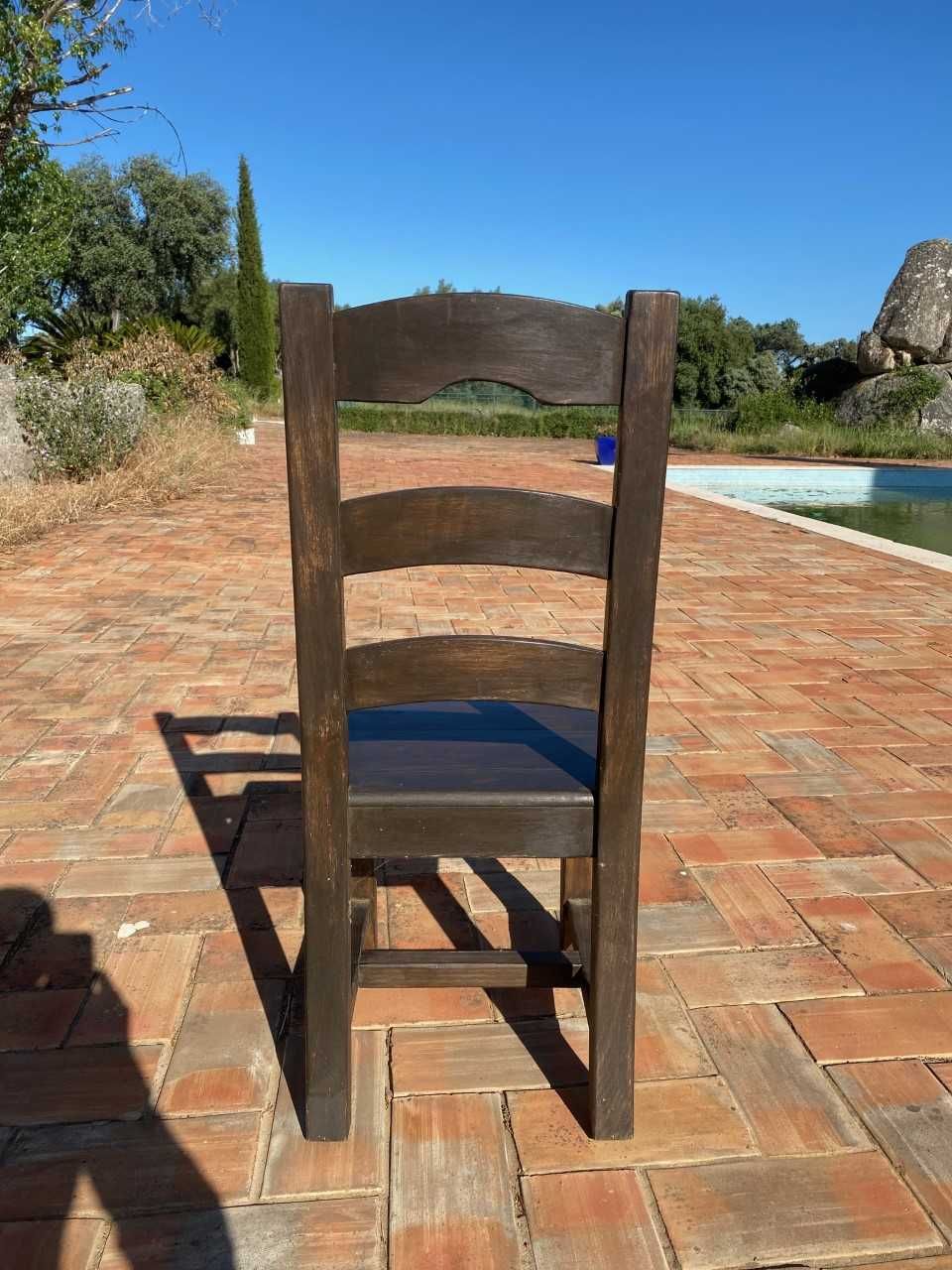 Cadeiras Rústicas - Madeira Maciça