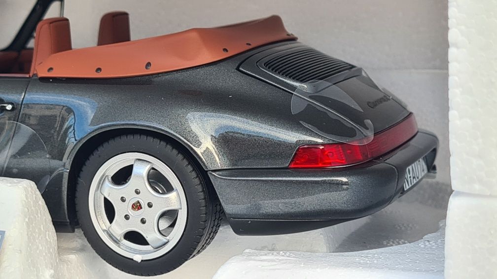 Porsche 911 (964) Cabrio Norev 1:18 limitowany 1 z 200