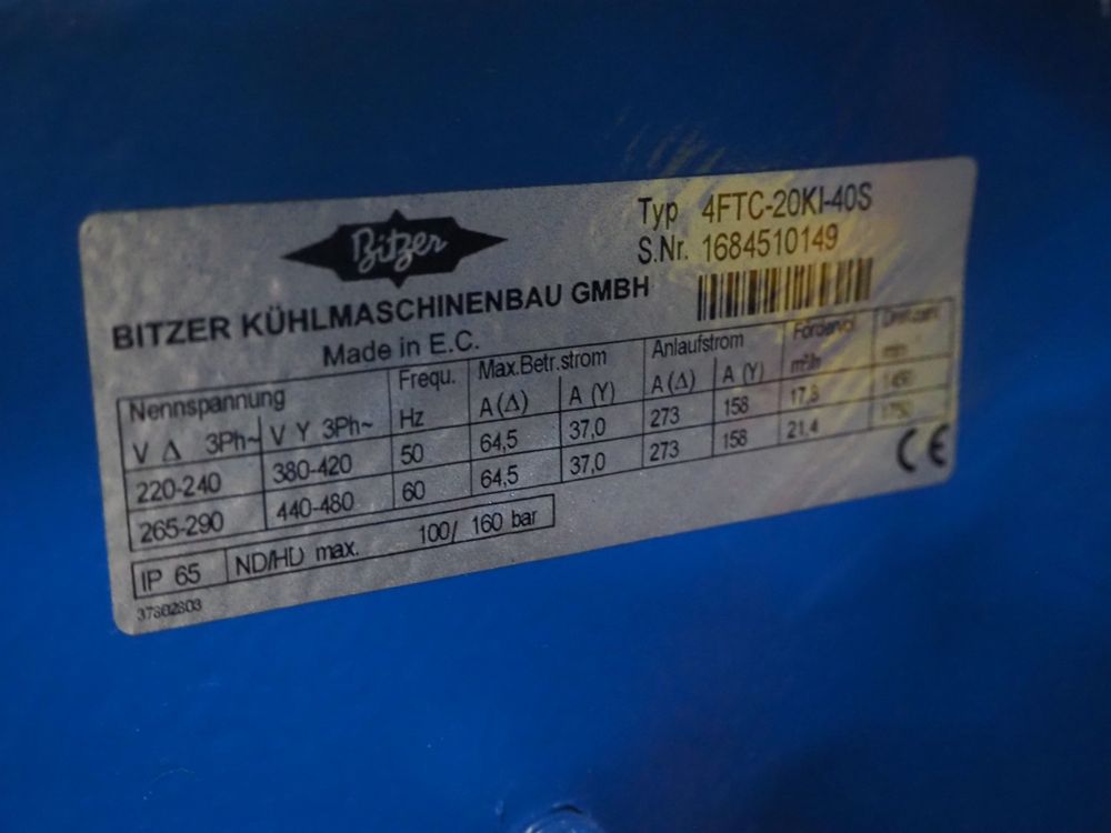 Промислова холодильна станція Carrier на CO2 R744