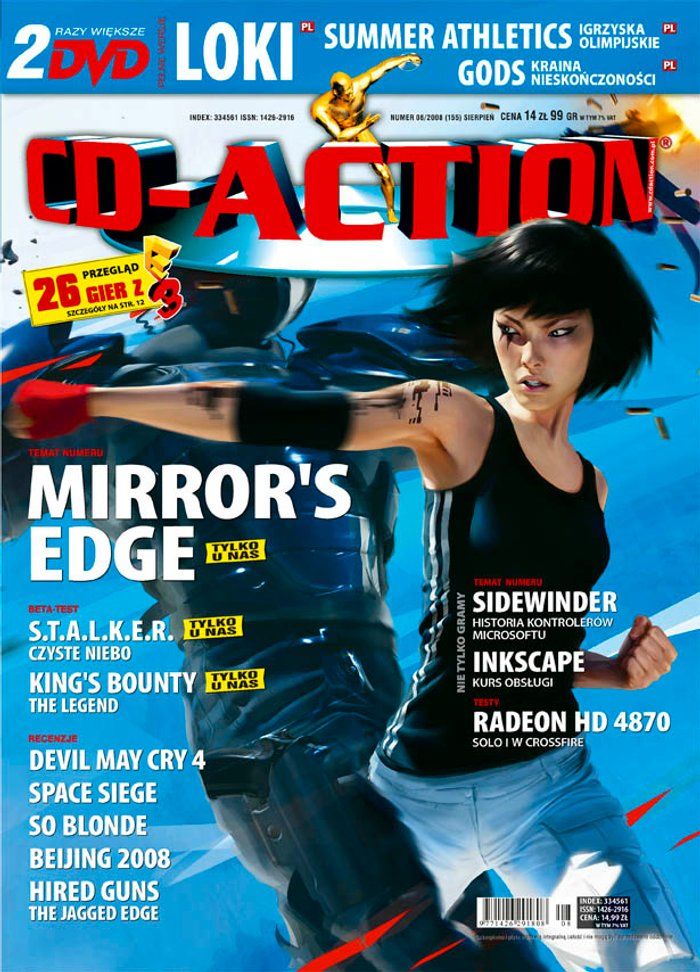 Cd-Action 8 / 2008 Bez Płyt Cd