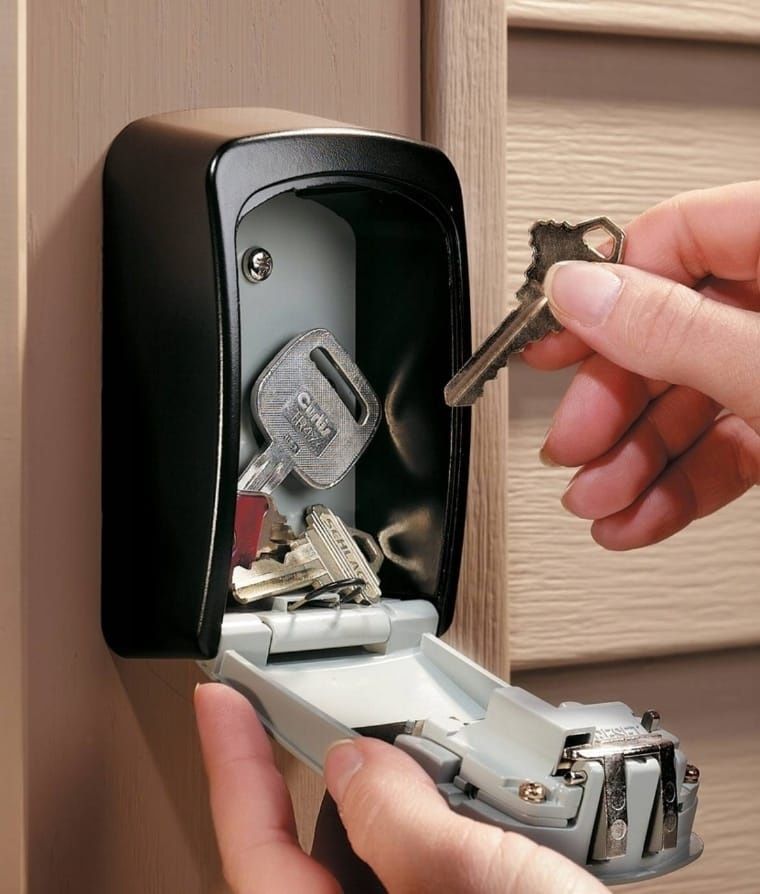 Schowek ścienny/Kasetka na klucze z kodem Masterlock Nowy