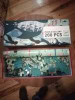 Puzzle djeco de 200 peças - o oceano