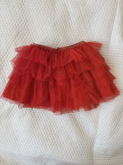 Spódniczka tiulowa czerwona 110 pepco