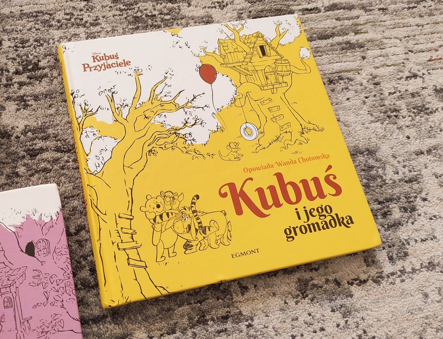 Zestaw 3 książek Kubuś Puchatek: gromadka, dobre maniery, lekcje