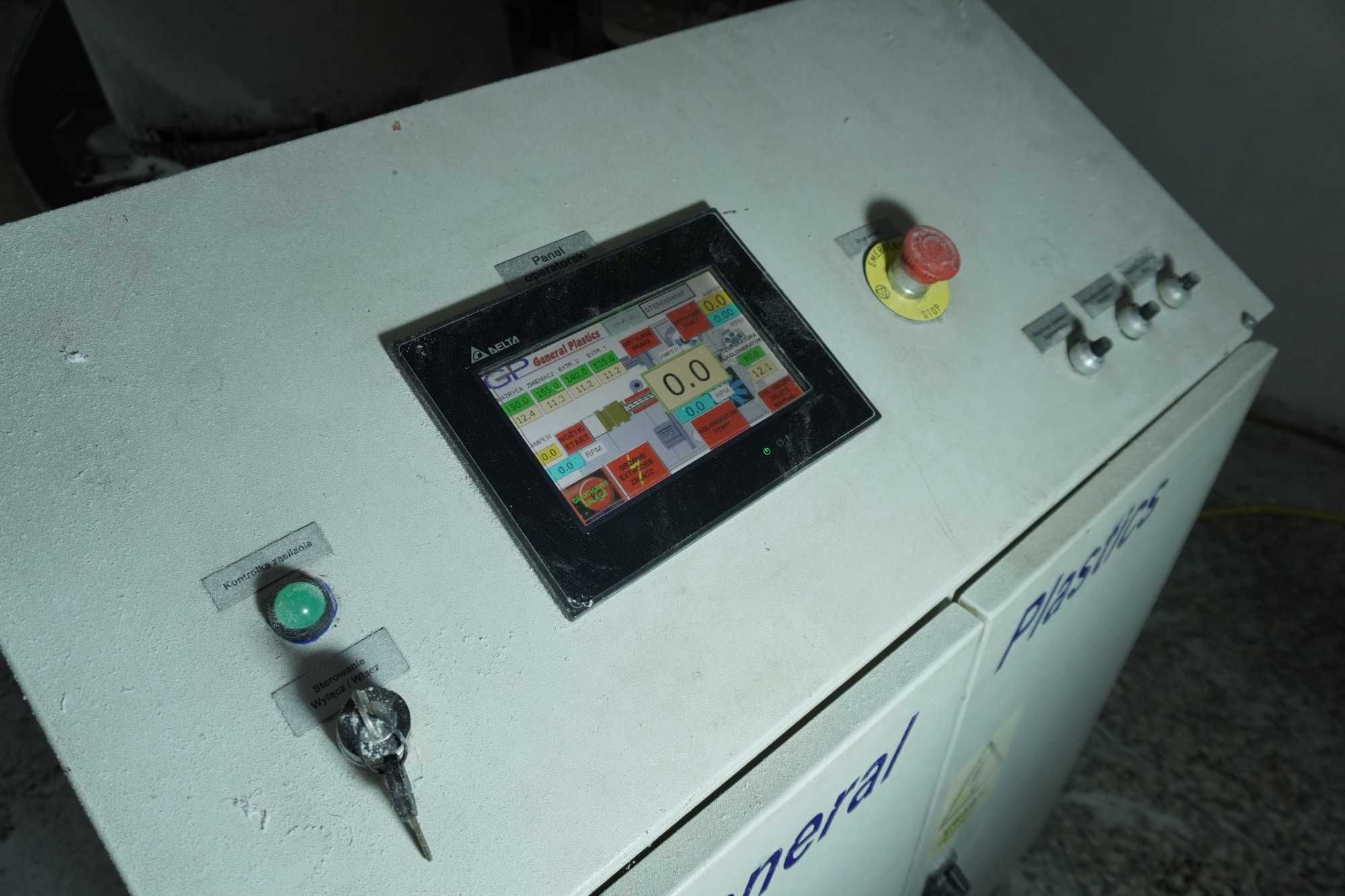 Maszyna do regranulacji, tworzenia granulatu z odpadów General Plastic