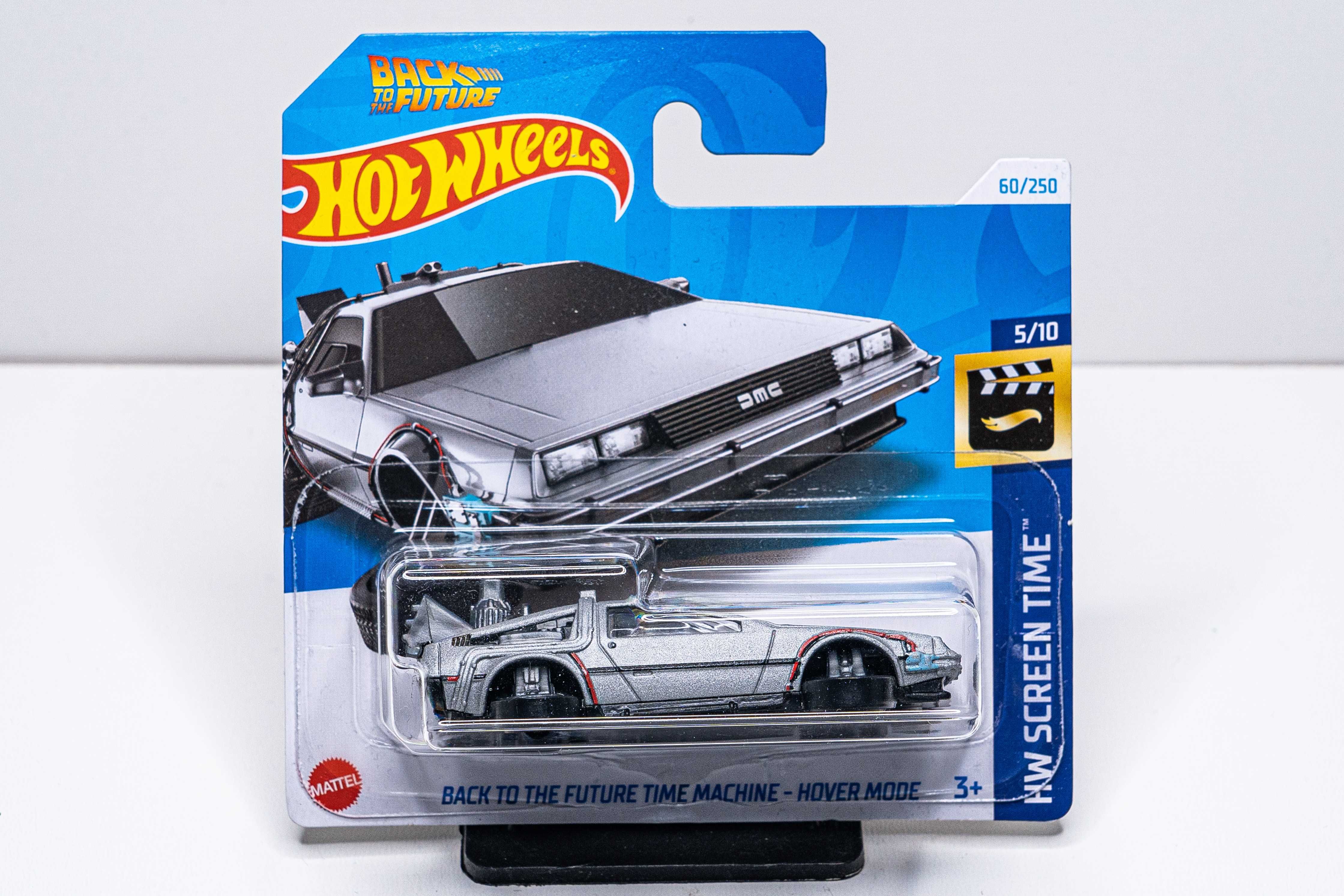 HOT WHEELS DeLorean BTTF Time Machine 60/250 HW Screen Time 5/10 NOWY