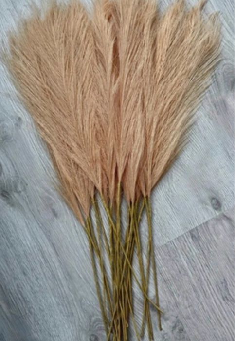 Sztuczne trawy pampasowe 55cm – zestaw 24 szt. (3 kolory)