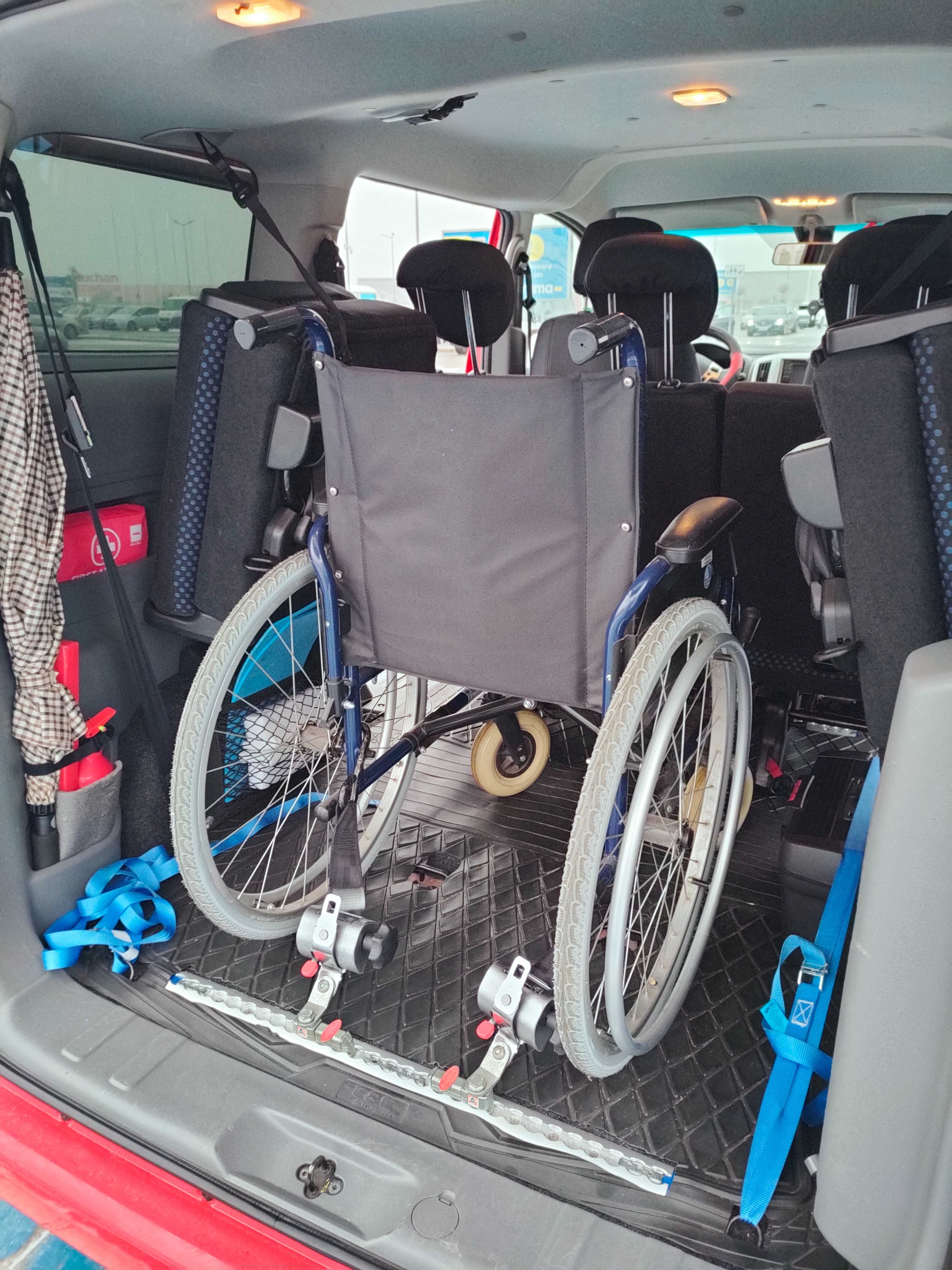 Przewóz osób niepełnosprawnych na wózku inwalidzkim. Poznań i okolice