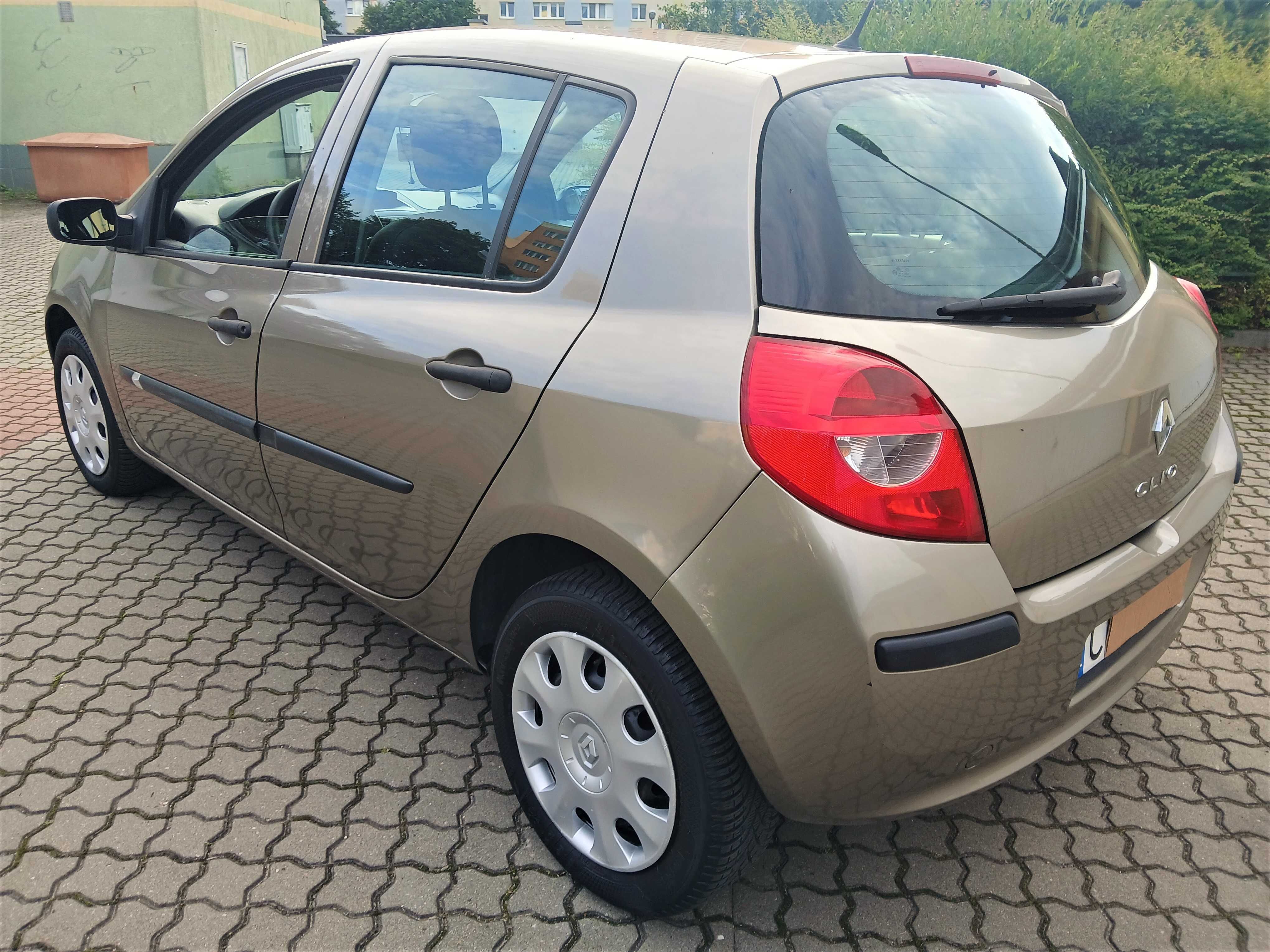 Clio 1.2+GAZ, salon PL, 201tys,km,2008r,klima chłodzi,dofinansowany