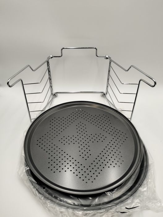 Blacha forma do pizzy zestaw 30 cm-4 sztuki