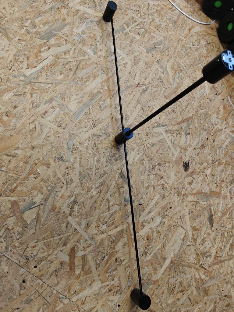 Lampa sufitowa Shilo DAKATA 2XGU10 czarna loft