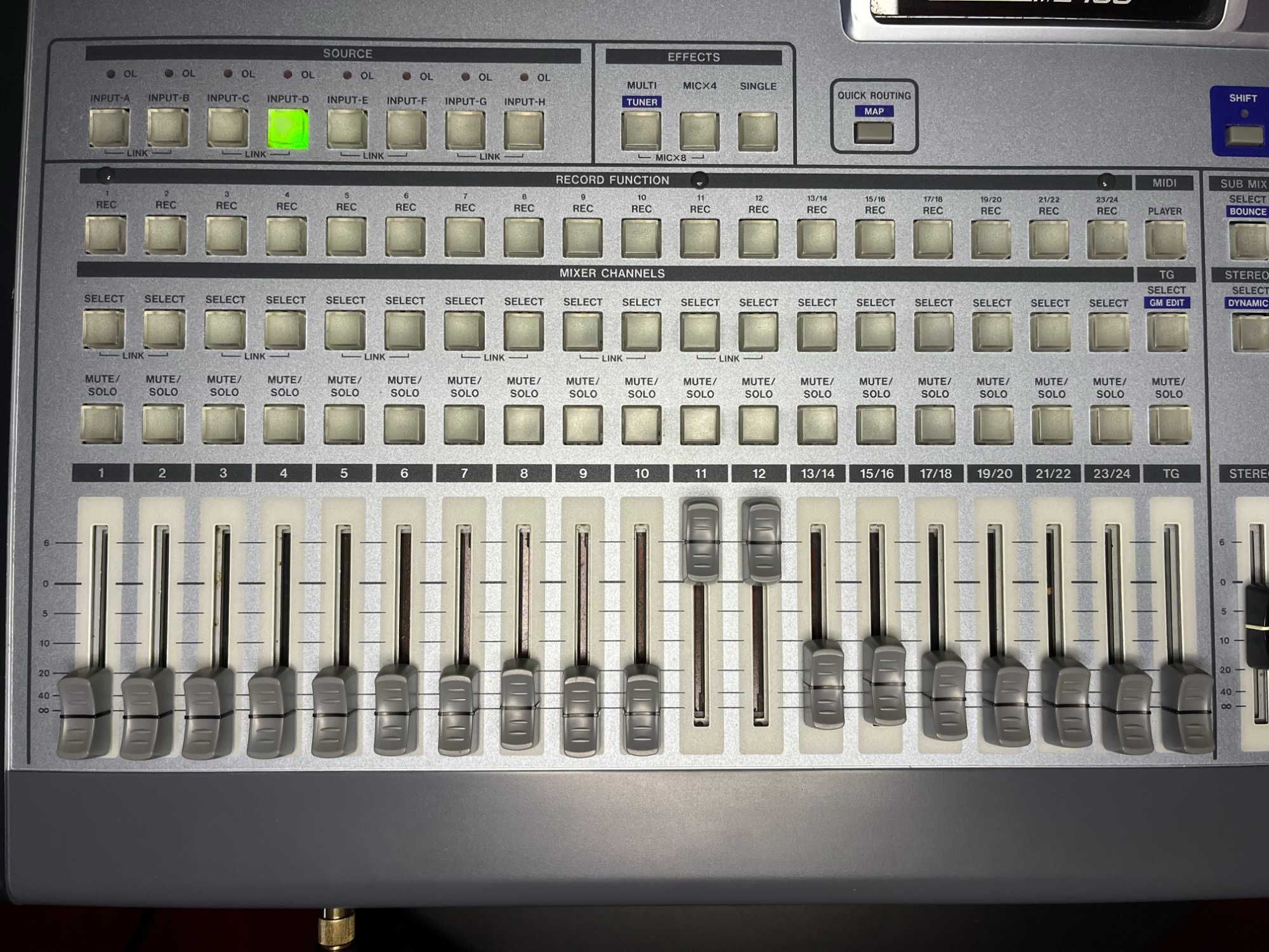 Tascam DP 2488 Rejestrator wielośladowy wieloscieżkowy mixer