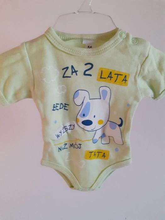 Body dla chłopca z napisem