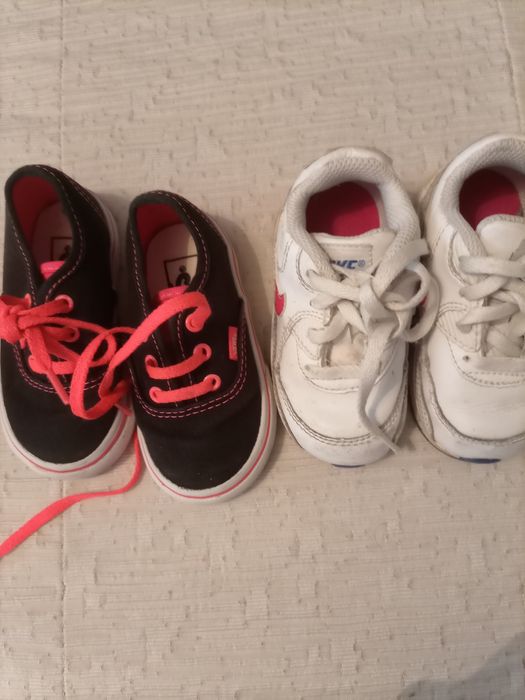 Tênis Adidas Nike e Vans tamanho 21 e 20