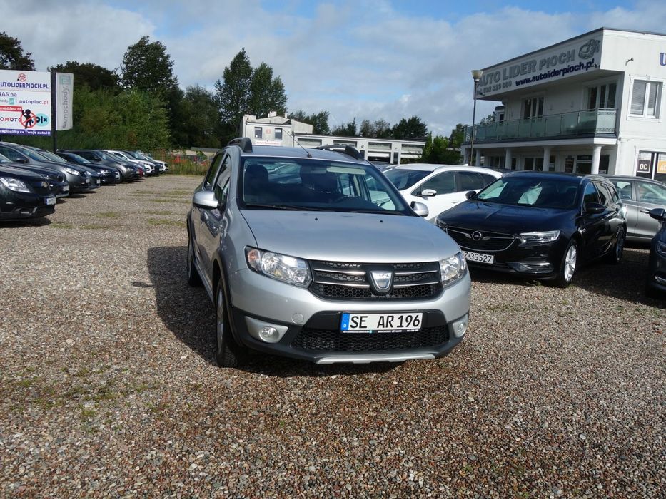 Dacia Sandero Stepway Dacia Sandero II 0.9 Stepway 2015r 900 benzyna 90 km navi tempomat