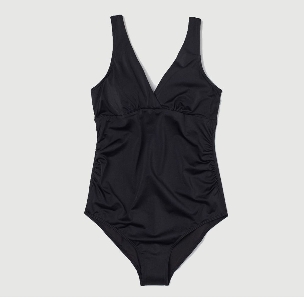 Купальник закритий жіночий для вагітних H&M 804-6905131 XL Чорний