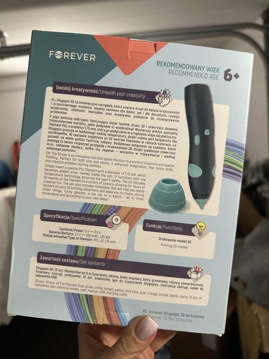 Nowy bezprzewodowy dlugopis 3D Forever na prezent