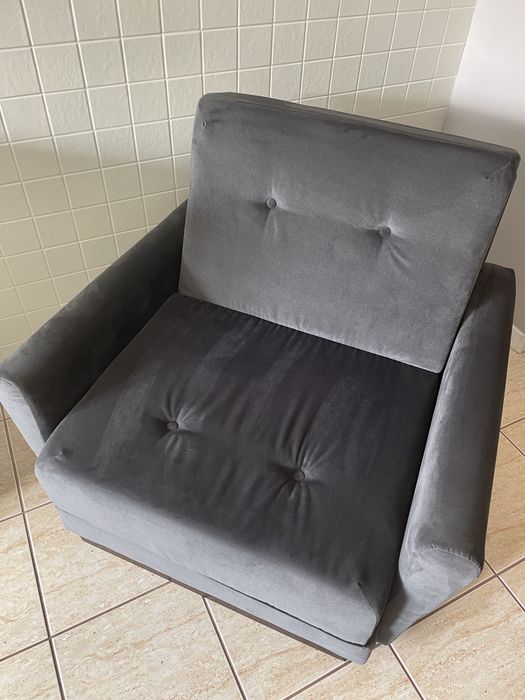 Fotele 2 rozkładane do spania – po renowacji