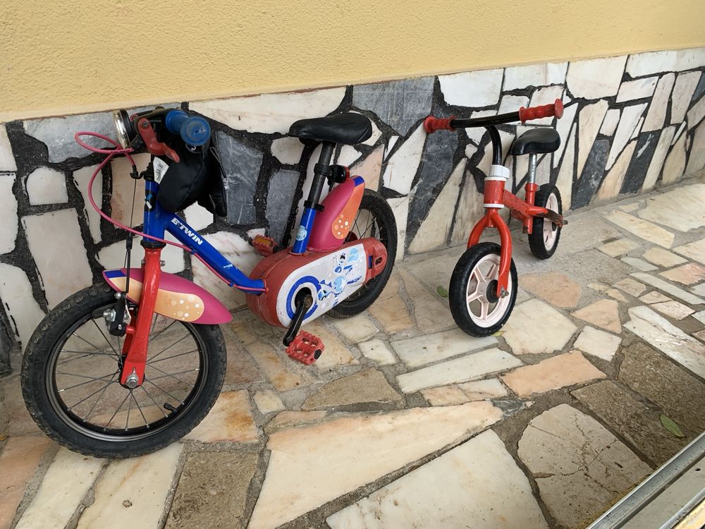 Biciletas criança kit aprendizagem