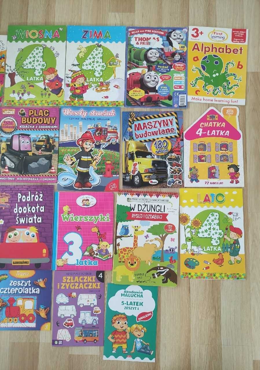 Kolorowanki książki dla dzieci w wieku 3-6 lat, zestaw 18 sztuk