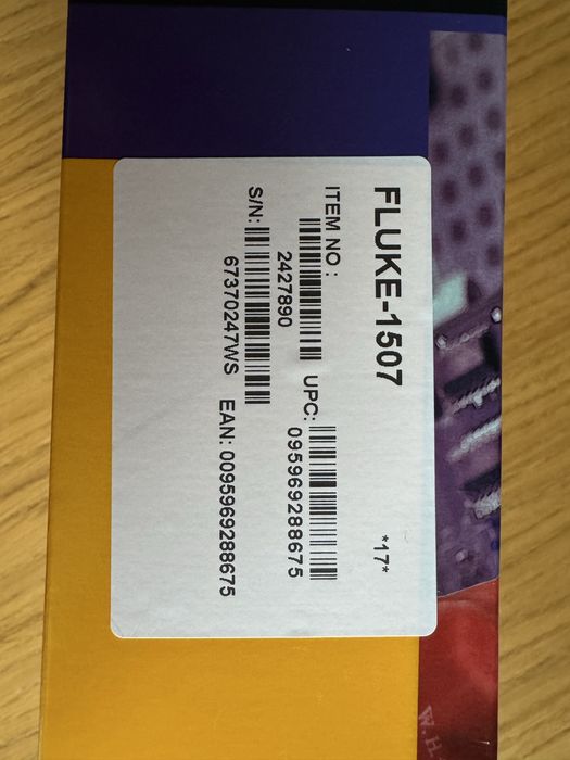 Tester izolacji Fluke 1507