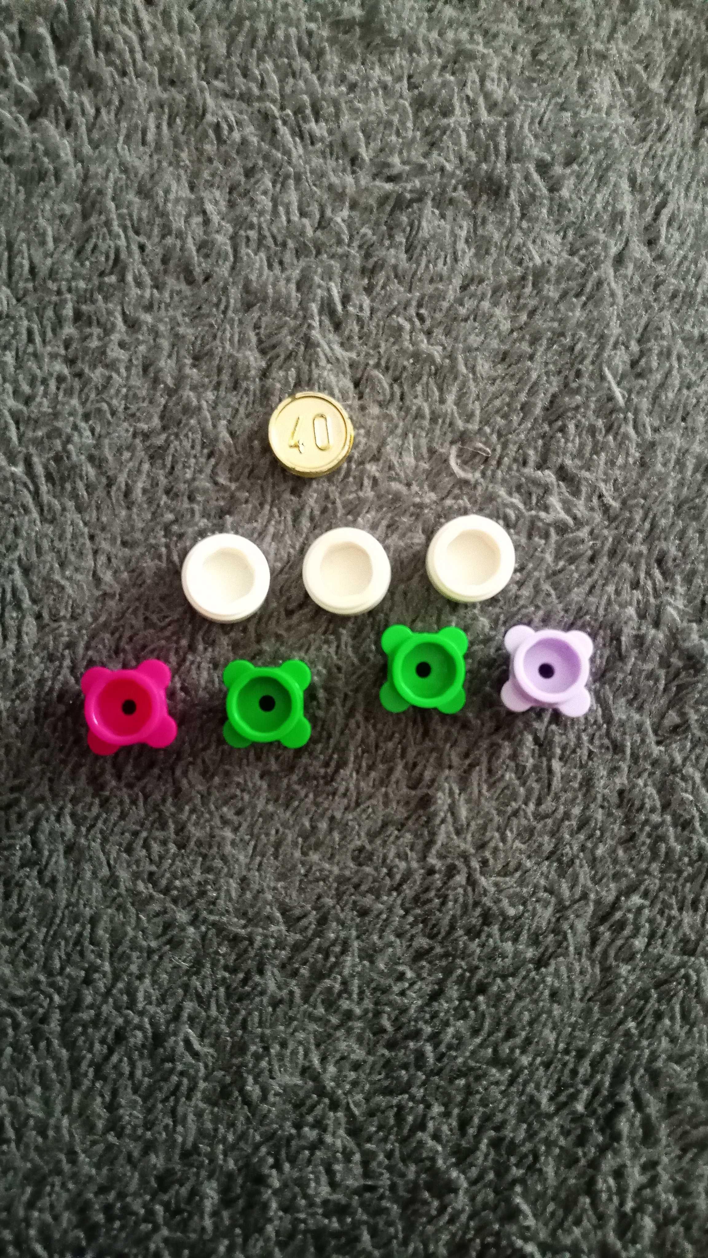 LEGO klocek oko moneta kwiatek mix