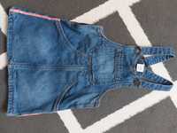 Sukienka ogrodniczka jeans Coolclub SMYK 110 cm