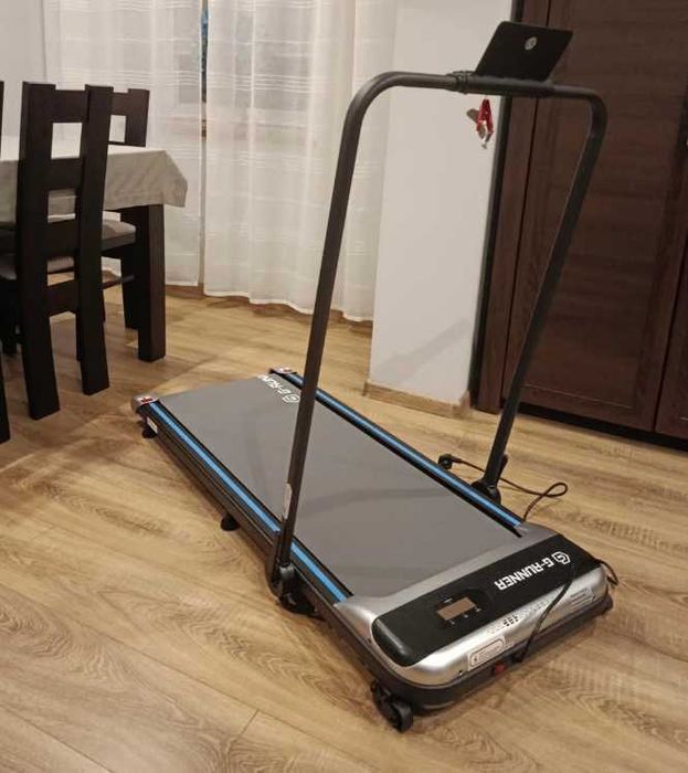 Nowa Bieżnia Składana Elektryczna Domowa Mini 3w1 do 90kg i 1-10KM/H