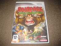 Jogo "Rampage Total Destruction" para a Nintendo Wii/Completo!