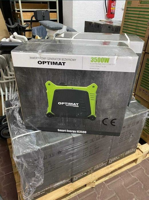 В наявності Генератор Інверторний 3.5 kWt Optimat Smart Energy IE3500