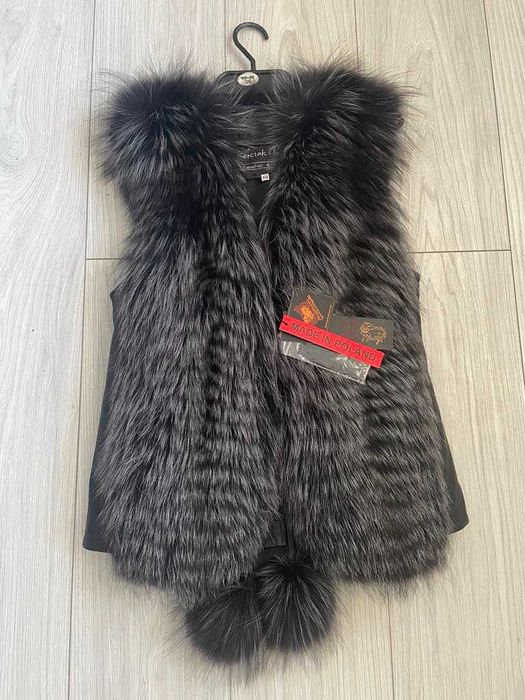 Kamizelka ze skóry naturalnej Korczak i Syn