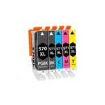 Canon PGI-570XL, CLI-571XL Pack 5 Tinteiros Compativeis