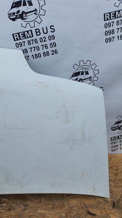 Капот Fiat Ducato 1994-2006, фіат дукато білий