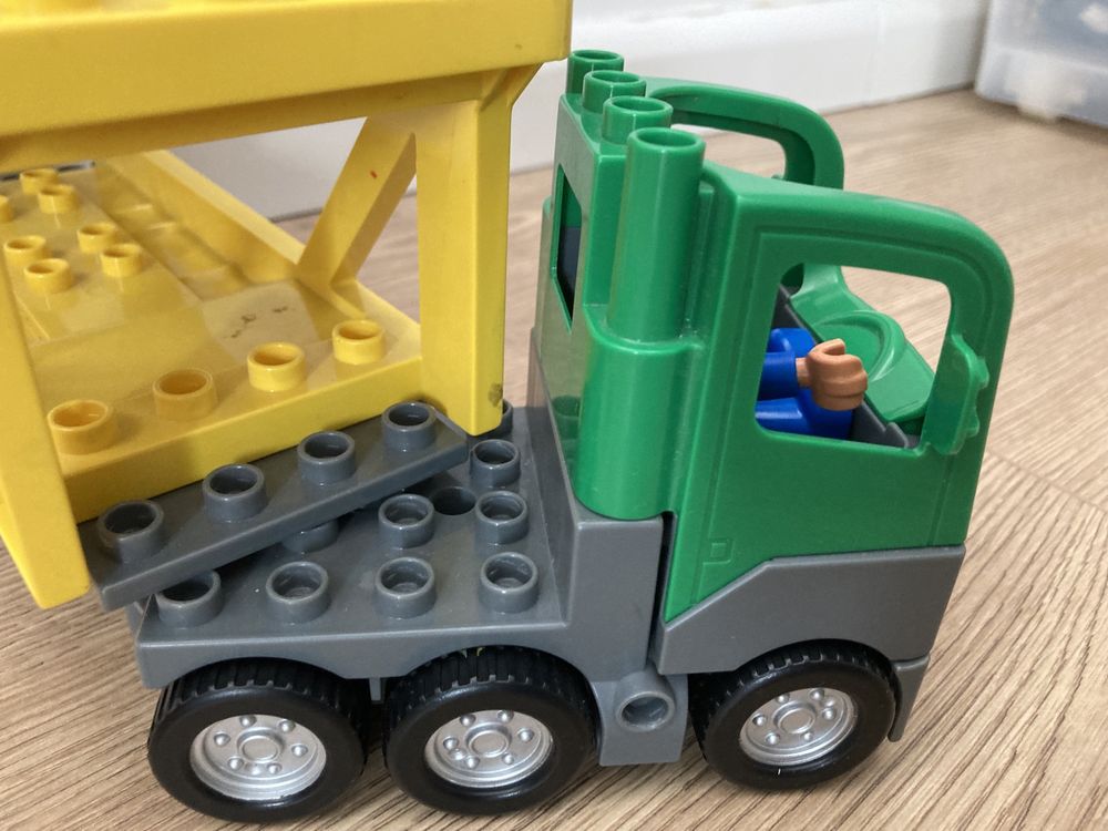 Lego duplo 5684 ciężarówka transporter laweta