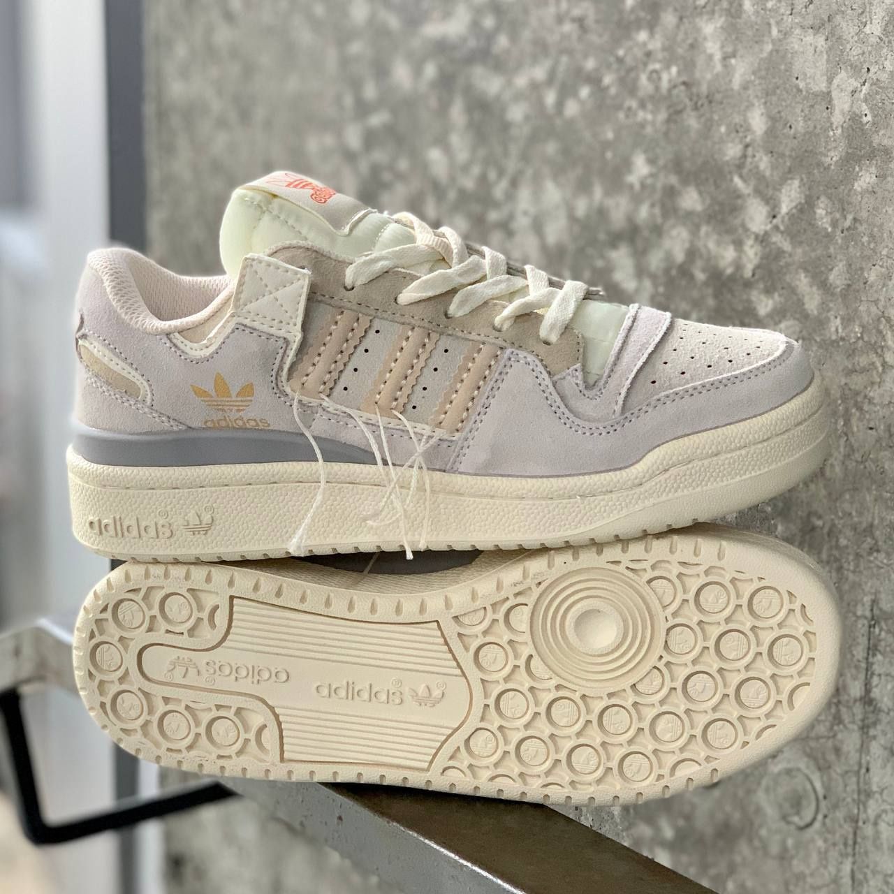 Adidas Forum Beige / Adidas Forum / Адідас форум / Жіночі кросівки