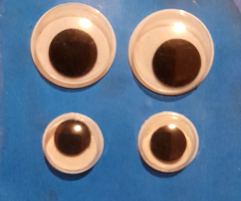 Глазки Пластиковые глазки для поделок