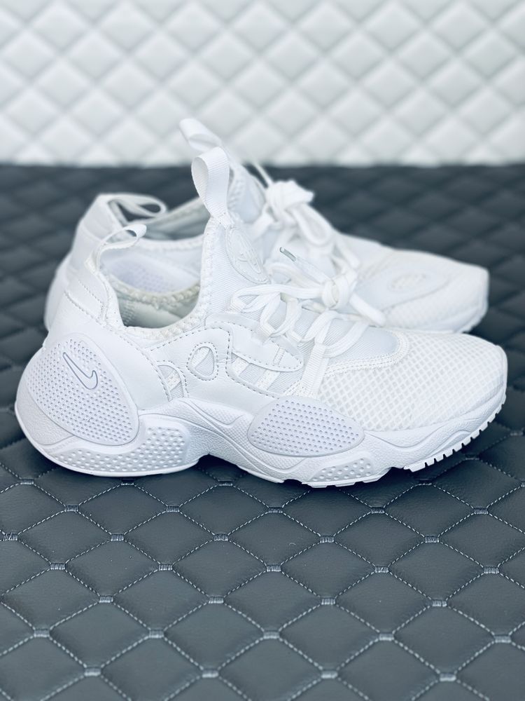 Nike Huarache EDGE all white кроссовки женские найк Хуарачи белые