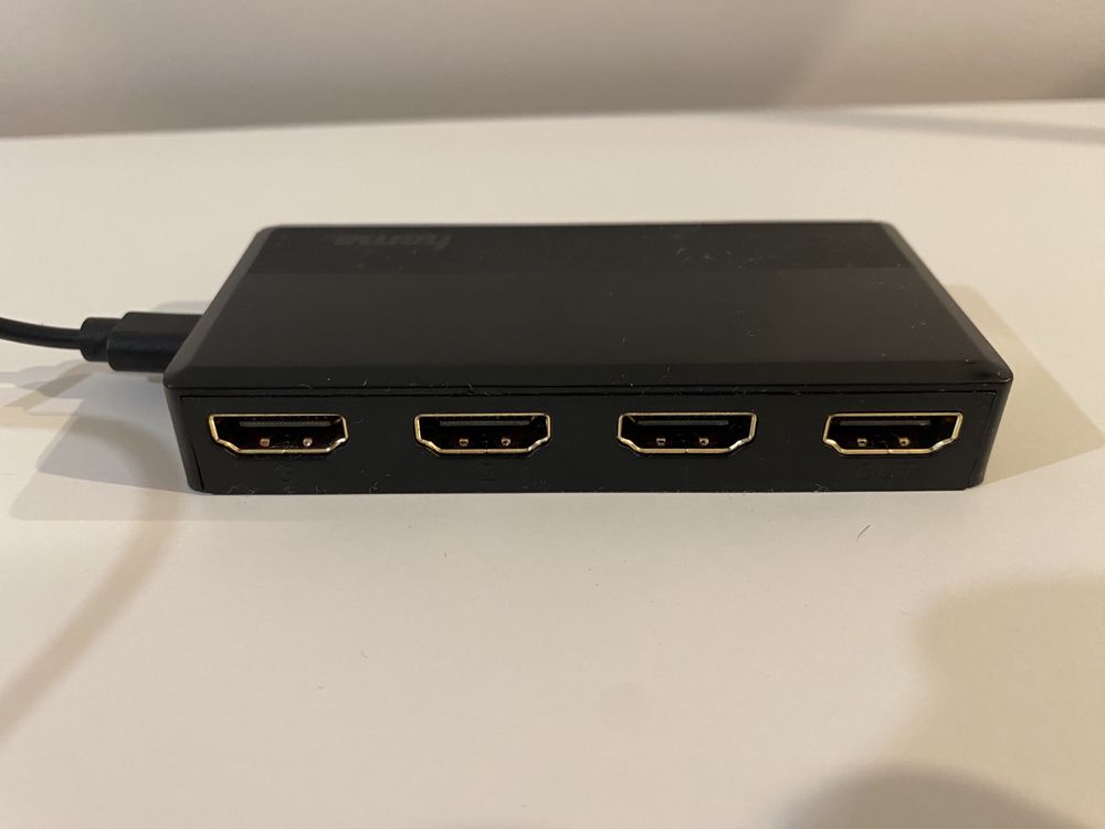 HAMA przełącznik rozdzielacz splitter switcher HDMI - 3x z pilotem